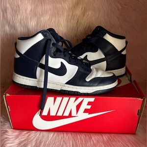 Nike Dunk High (Championship Navy)